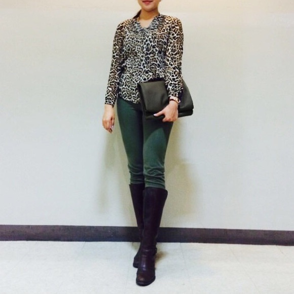 Zara leopard blouse - Picture 16 of 16